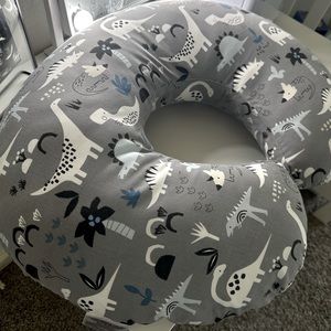 Boppy breastfeeding pillow with cover
